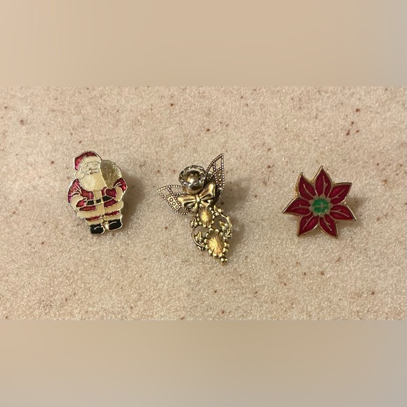 Vintage Christmas Stick Pins - Picture 1 of 2
